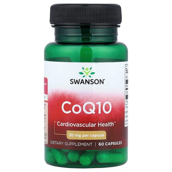 Swanson Vitamins - CoQ10 30 mg 60 Cápsulas