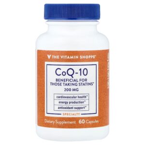 The Vitamin Shoppe - CoQ-10 200 mg 60 Cápsulas