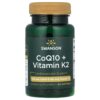 Swanson Vitamins - CoQ10 + Vitamina K2 60 Cápsulas Softgel