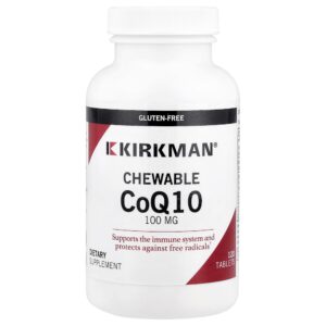 Kirkman Labs - CoQ10 Mastigável 120 Comprimidos