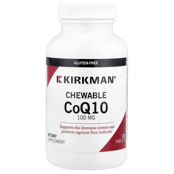 Kirkman Labs - CoQ10 Mastigável 120 Comprimidos