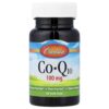 Carlson - CoQ10 100 mg 30 Cápsulas Softgel