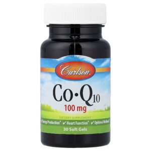 Carlson - CoQ10 100 mg 30 Cápsulas Softgel