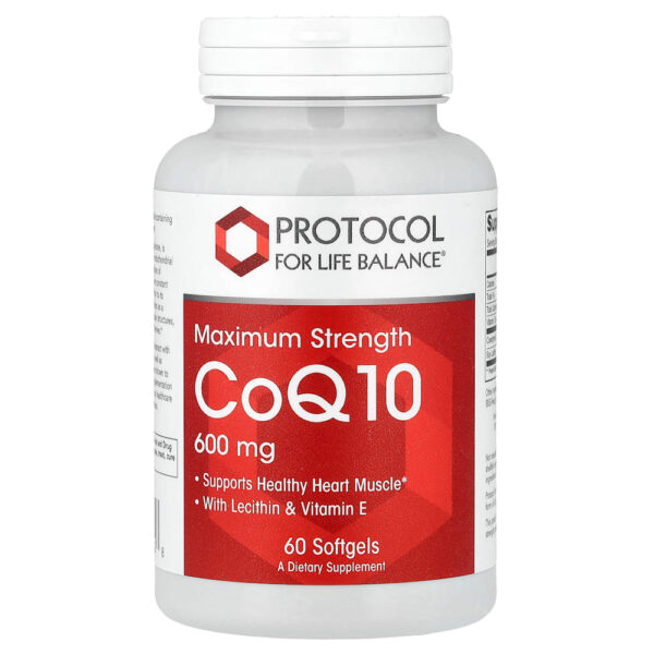 Protocol for Life Balance - CoQ10 Força Máxima 60 Cápsulas Softgel