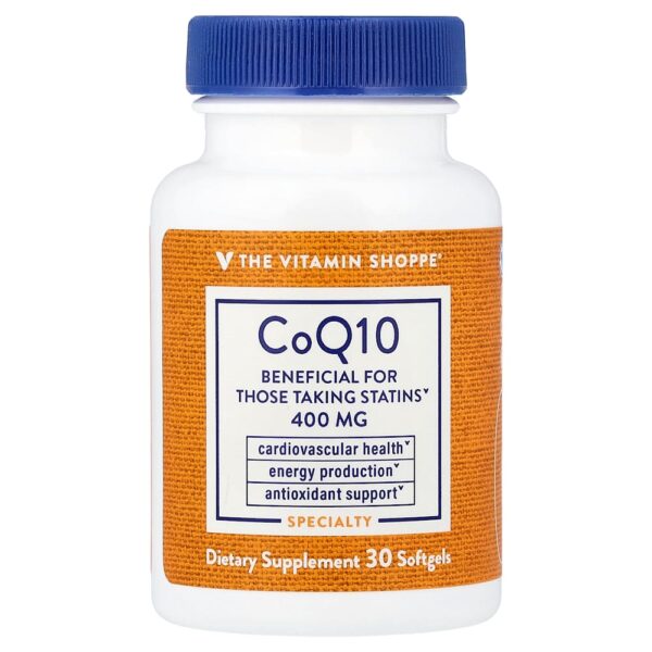 24-284.jpg The Vitamin Shoppe - CoQ10 400 mg 30 Cápsulas Softgel
