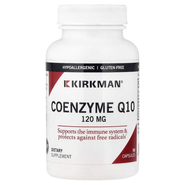 24-285.jpg Kirkman Labs - Coenzima Q10 120 mg 90 Cápsulas