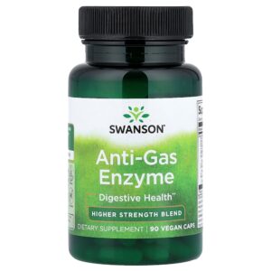 Swanson Vitamins - Enzima Anticápsulas Mistura de Alta Potência 90 Cápsulas Veganas