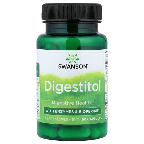 Swanson Vitamins - Digestitol 60 Cápsulas