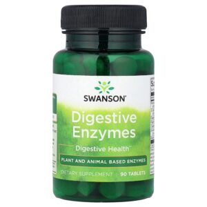 Swanson Vitamins - Enzimas Digestivas 90 Comprimidos