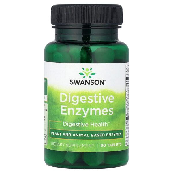 Swanson Vitamins - Enzimas Digestivas 90 Comprimidos