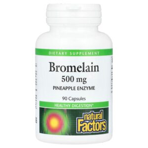 Natural Factors - Bromelina 500 mg 90 Cápsulas