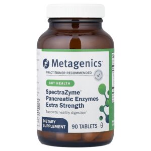 Metagenics - Enzimas Pancreáticas SpectraZyme 90 Comprimidos