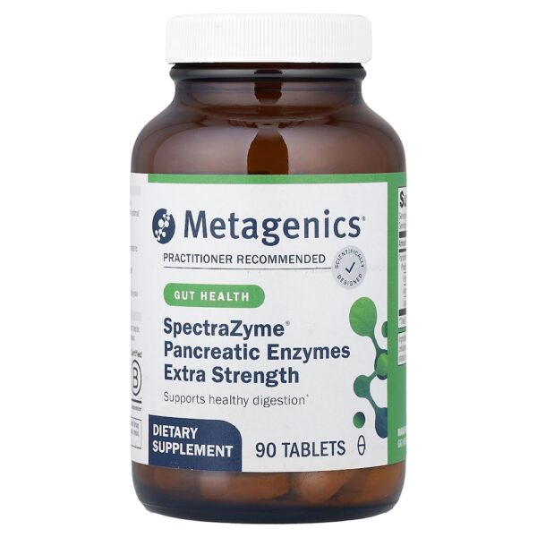 Metagenics - Enzimas Pancreáticas SpectraZyme 90 Comprimidos