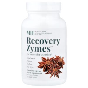 Michael's Health - Recovery Zymes 90 Comprimidos com Revestimento Entérico e pH Estável