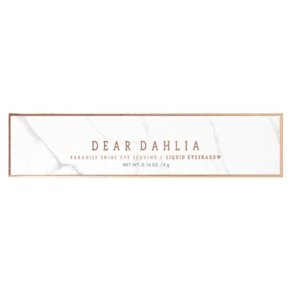 Dear Dahlia - Paradise Shine Eye Sequins Sombra Líquida Atriz 4 g