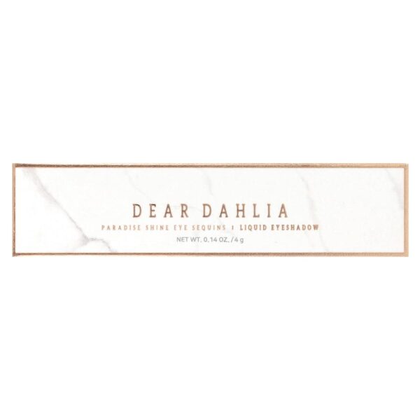 Dear Dahlia - Paradise Shine Eye Sequins Sombra Líquida Angel Tears 4 g