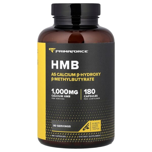 24-354.jpg Primaforce - HMB 180 Cápsulas (500 mg por Cápsula)