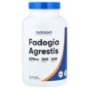 Nutricost - Fadogia agrestis 600 mg 240 cápsulas