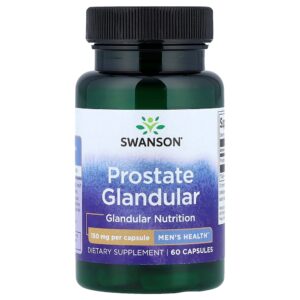 Swanson Vitamins - Próstata Glandular 150 mg 60 Cápsulas
