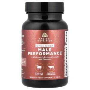 Ancient Nutrition - Uma Vez ao Dia Desempenho Masculino 30 Comprimidos
