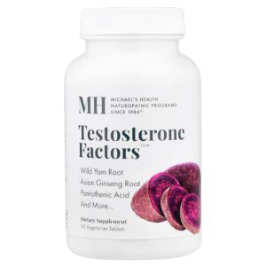 Michael's Health - Testosterone Factors 90 Comprimidos Vegetarianos