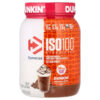 Dymatize - ISO100 Hidrolisado 100% de Isolado de Whey Protein Mocha Dunkin' Latte 660 g