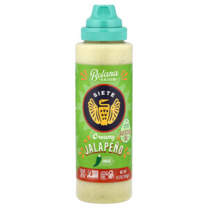 Siete - Molho Botana Jalapeño Cremoso Suave 241 g