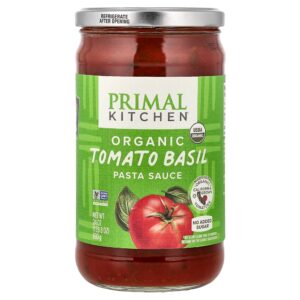 Primal Kitchen - Molho para Macarrão Tomate e Manjericão Orgânicos 680 g