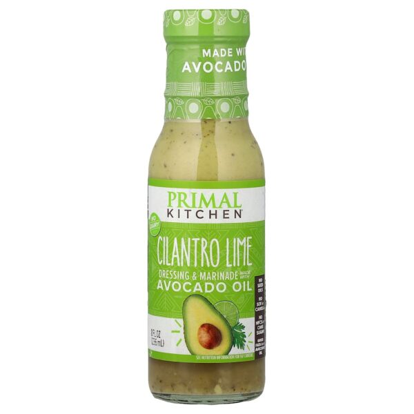 Primal Kitchen - Molho e Marinada Feito com Óleo de Abacate Coentro e Limão 235 ml