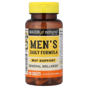 Mason Natural - Fórmula Diária para Homens 100 Comprimidos