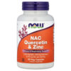 NOW Foods - NAC Quercetina e Zinco 90 Cápsulas Vegetais