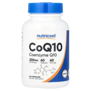 Nutricost - CoQ10 200 mg 60 Cápsulas