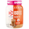 Dymatize - ISO100 Hidrolisado 100% Isolado de Proteína Whey Dunkin 'Cappuccino 610 g