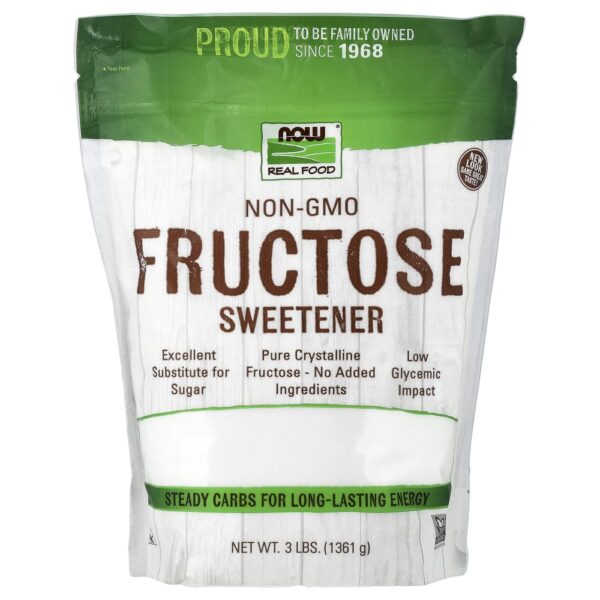 27-1.jpg NOW Foods - Adoçante de Frutose 1.361 g