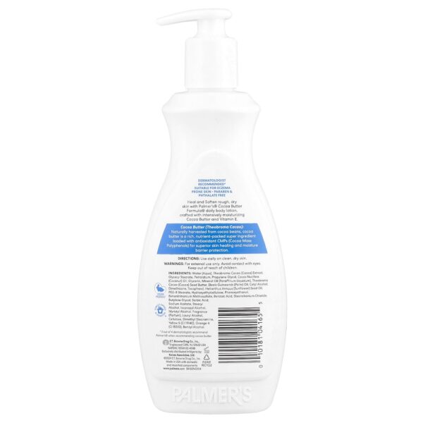 27-105.jpg Palmer's - Cocoa Butter Formula com Vitamina E Cura e Suaviza a Pele Terapia Diária 400 ml