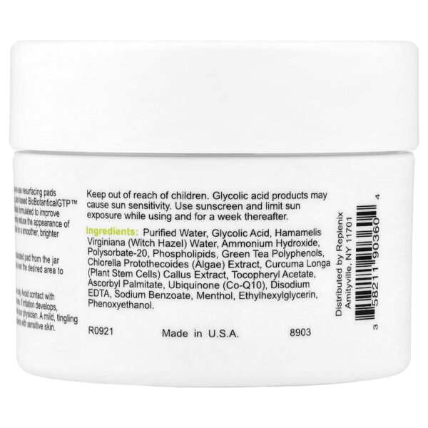 Replenix - Descoloração Glycolix Elite 20% de Ácido Glicólico Esfoliante Retexturizante 60 Discos