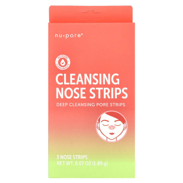 Nu-Pore - Tiras Nasais de Limpeza 3 Tiras Nasais 2 g