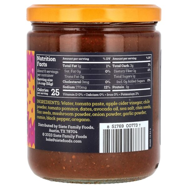Siete - Molho Enchilada Vermelho 425 g
