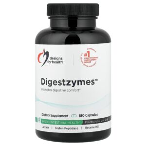 Designs For Health - Digestzymes 180 Cápsulas