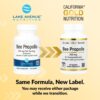 California Gold Nutrition - Própolis de Abelha 1000 mg 90 Cápsulas