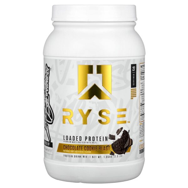 RYSE - Carregado de Proteína Explosão de Biscoitos de Chocolate 1.056 g