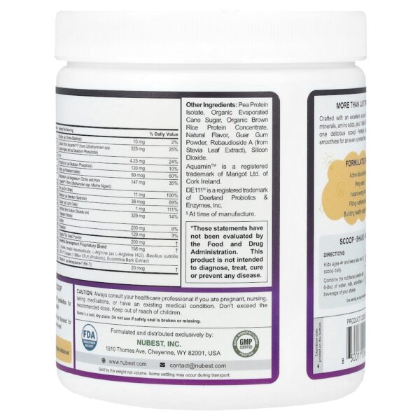NuBest - Nubest Tall Proteína em Pó para Crescimento Para Crianças e Adolescentes a Partir de 4 Anos Baunilha 220 g
