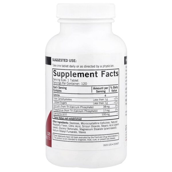 Kirkman Labs - CoQ10 Mastigável 120 Comprimidos