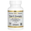 California Gold Nutrition - Total C Complex com Ácido Ascórbico Extrato de Amla Bioflavonoides Cítricos e Extrato de Rosa-mosqueta 500 mg 60 Cápsulas Vegetais