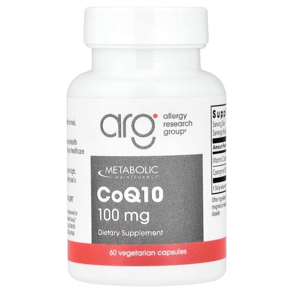 Metabolic Maintenance - CoQ10 60 Cápsulas Vegetarianas