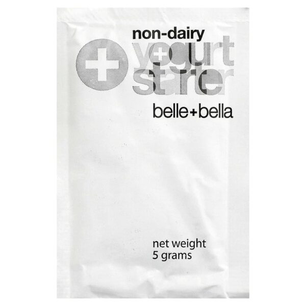 29-26.jpg Belle+Bella - Iniciador para iogurte não-lácteo 4 sachês (5 g) cada