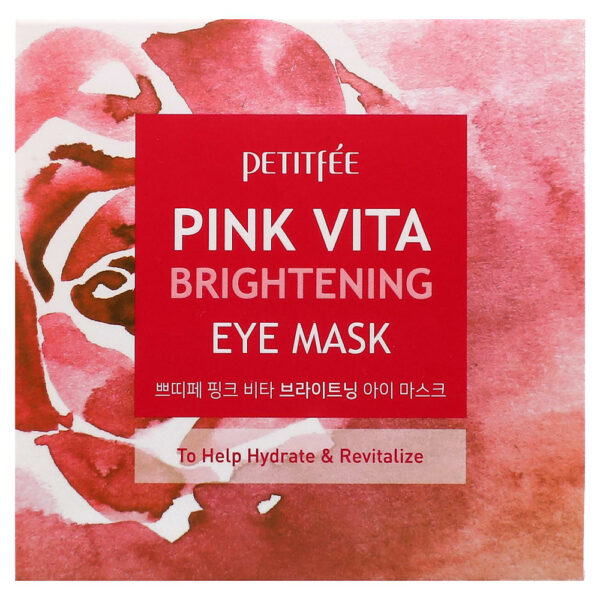 29-51.jpg Petitfee - Máscara Iluminadora Rosa Vita 60 Unidades (70 g)