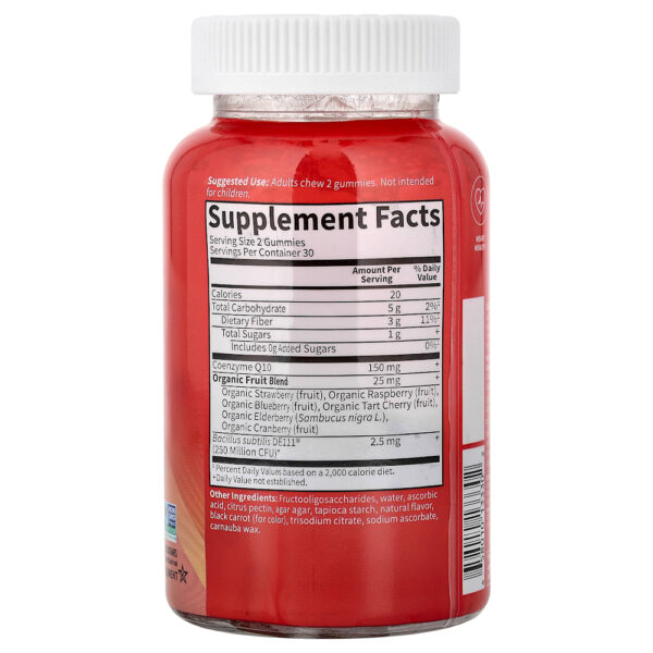 29-99.jpg Garden of Life - Gomas Vitamin Code CoQ10 Morango 60 Gomas
