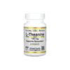 L-teanina com AlphaWave 100 mg 30 Cápsulas Vegetais - California Gold Nutrition