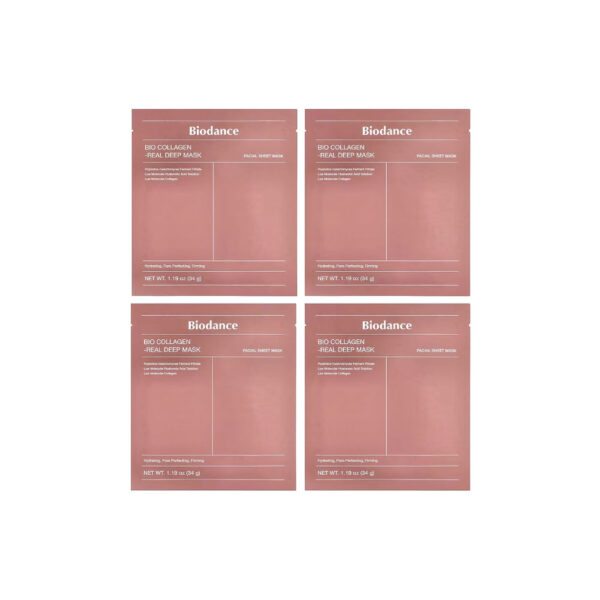 2bf07b8fc5334c949c02fac195071f74-h4m7am7zq1.jpg Máscara de Beleza Profunda Bio Collagen 4 Máscaras 34g cada - Biodance